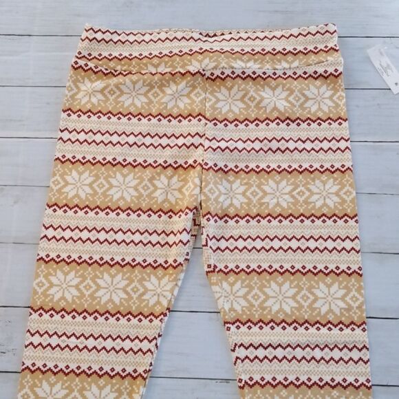 Women's High-Rise Fitted, Printed Leggings Pants - Picture 2 of 3